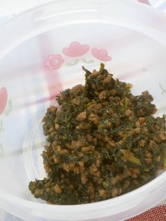 ふきの葉で佃煮♪めっけ-レシピのメイン写真