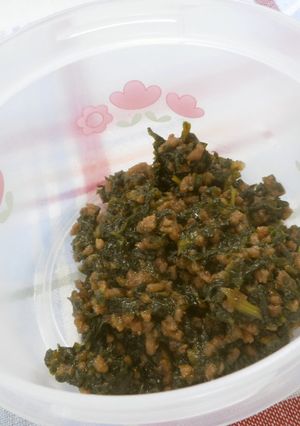 ふきの葉で佃煮♪めっけ-レシピのメイン写真