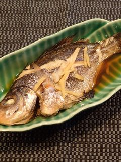 ウミタナゴの煮付け-レシピのメイン写真