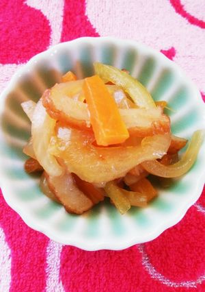 さつま揚げと根菜のピリ辛炒め-レシピのメイン写真