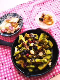 ヨーグルト★焼き芋デザートサラダのせ-レシピのメイン写真