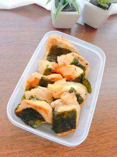 作り置き 胸肉ののり塩-レシピのメイン写真