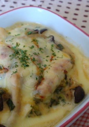 ✤✤豆腐ときのこのネギ味噌グラタン✤✤-レシピのメイン写真