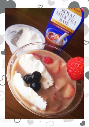 ●ストロベリーMILK●タピオカ-レシピのメイン写真