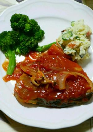 ぶりのトマト煮-レシピのメイン写真