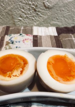 黄味とろ～り♡黄金比の最強味玉☆弁当にも-レシピのメイン写真