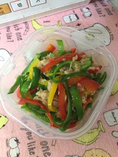 ピーマンとツナ炒め-レシピのメイン写真