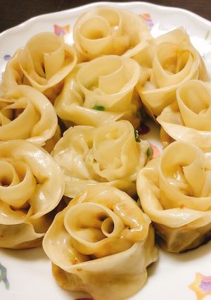 薔薇餃子♡*-レシピのメイン写真