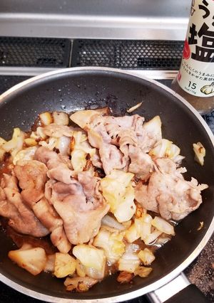 豚肉と春キャベツのうま塩炒め♡-レシピのメイン写真