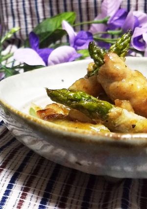 お弁当にも♪アスパラの豚肉巻き-レシピのメイン写真