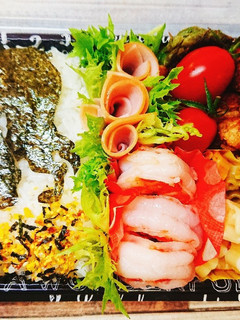 美女と野獣♪簡単♪♪キャラ弁♪♪-レシピのメイン写真