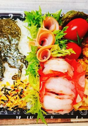 美女と野獣♪簡単♪♪キャラ弁♪♪-レシピのメイン写真