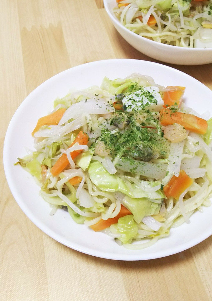 簡単！うま塩海鮮焼そば-レシピのメイン写真