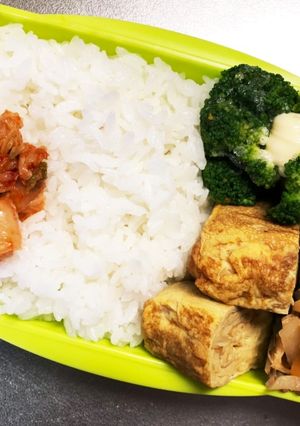 旦那弁当286♡ネギナムル弁当！-レシピのメイン写真