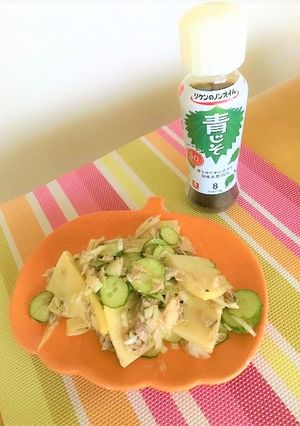 旬の筍と鯖缶の簡単サラダ☆-レシピのメイン写真