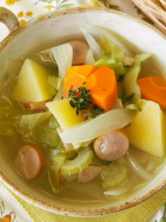 野菜たっぷりポトフ☆学校給食で人気☆-レシピのメイン写真