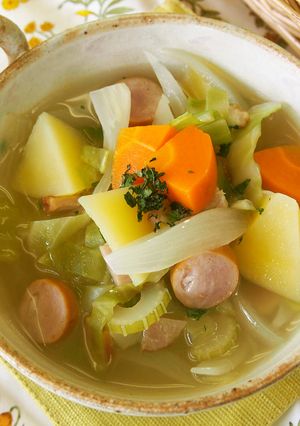 野菜たっぷりポトフ☆学校給食で人気☆-レシピのメイン写真