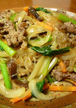 ☼焼肉のたれで超簡単♪チャプチェもどき？-レシピのメイン写真
