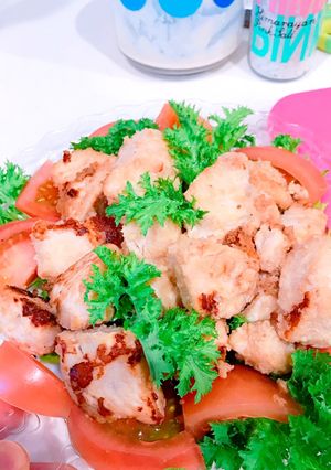 梅酢でサッパリ唐揚げ-レシピのメイン写真