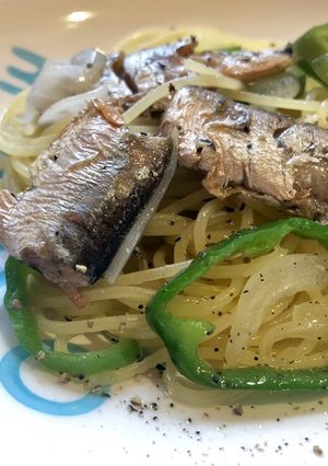 オイルサーディンのレモン味パスタ-レシピのメイン写真