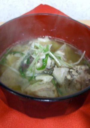 鯛の粗汁-レシピのメイン写真