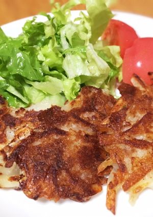 ★じゃがいもと豚ひき肉のカリッと焼き★-レシピのメイン写真