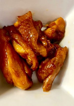 我が家の鳥もも肉の甘酢煮☆お弁当用にも-レシピのメイン写真