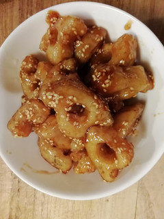蓮根の甘酢炒め。お弁当にも♪-レシピのメイン写真