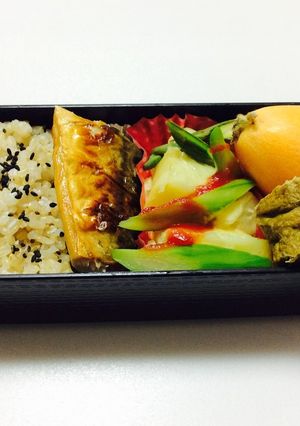 133、じゃがチーズと抹茶卵焼き弁当♡-レシピのメイン写真