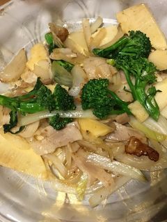 筍とベーコンのうま塩炒め-レシピのメイン写真