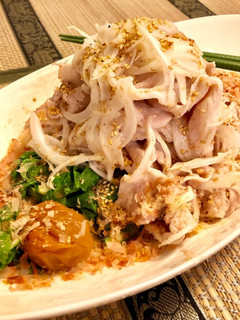春!菜の花新玉ねぎのうま塩冷しゃぶサラダ-レシピのメイン写真