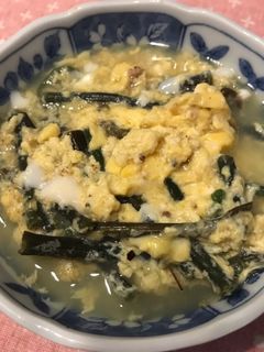 わらびの玉子とじ-レシピのメイン写真