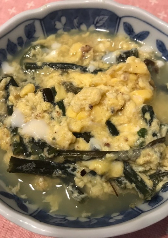わらびの玉子とじ-レシピのメイン写真
