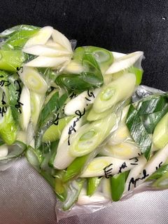 長ネギの冷凍保存-レシピのメイン写真
