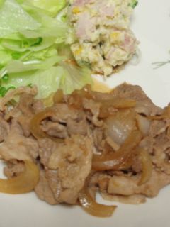 豚こましょうが焼き-レシピのメイン写真