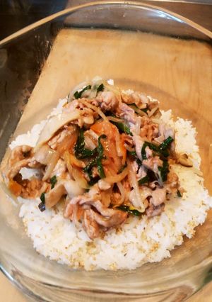 元気が出る☺スタミナ丼-レシピのメイン写真