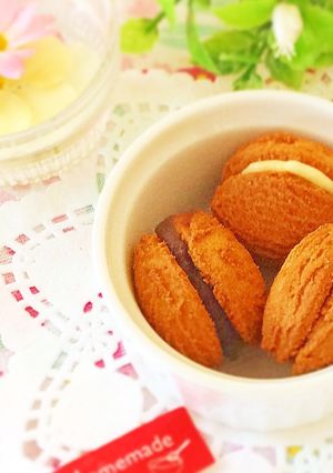 市販のクッキーでクッキーサンド-レシピのメイン写真