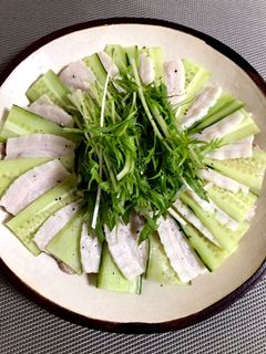 豚バラかたまり肉でさっぱりサラダ-レシピのメイン写真
