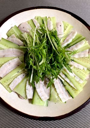 豚バラかたまり肉でさっぱりサラダ-レシピのメイン写真