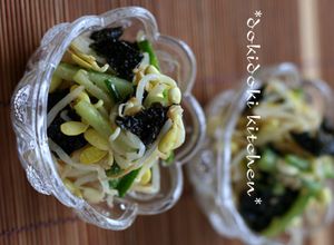 もやしときゅうりの海苔ゴマ酢和え-レシピのメイン写真
