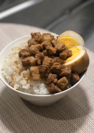 魯肉飯 台湾風豚バラ煮込みごはん♡-レシピのメイン写真