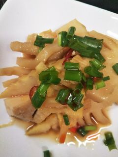 レンジで簡単筍のピリ辛和え-レシピのメイン写真