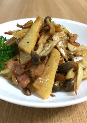 たけのこのバター醤油炒め-レシピのメイン写真