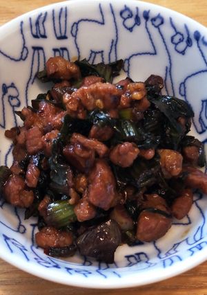 ご飯のお供♪甘辛豚肉♪-レシピのメイン写真