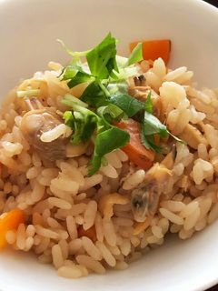 春の訪れ!あさりご飯!-レシピのメイン写真