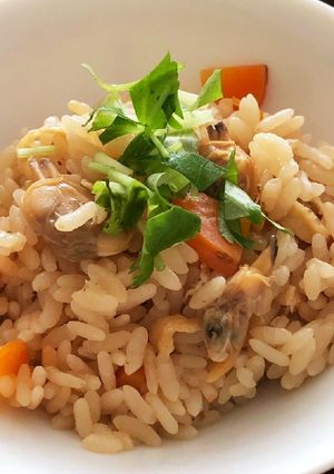 春の訪れ！あさりご飯！-レシピのメイン写真