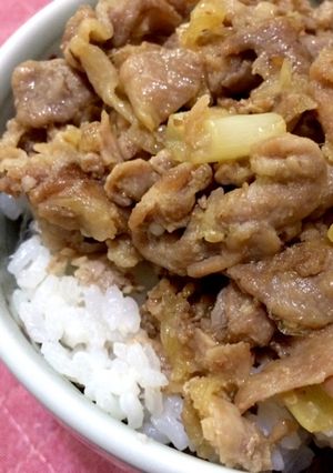 まんぷく豚丼-レシピのメイン写真