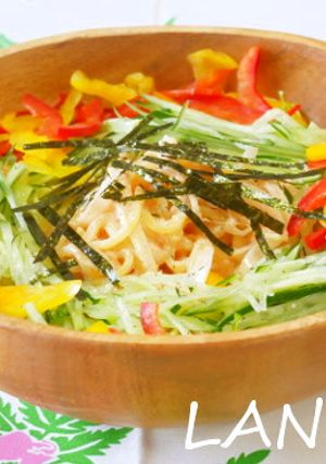 明太子サラダ麺-レシピのメイン写真