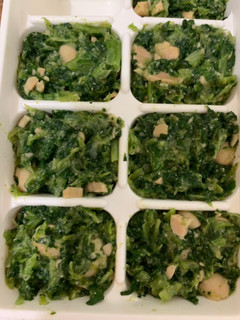 離乳食後期☆小松菜大豆の胡麻和え-レシピのメイン写真