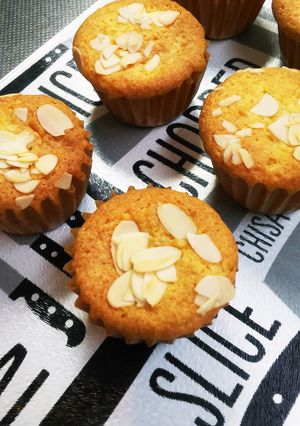 【簡単】リンゴのカップケーキ-レシピのメイン写真